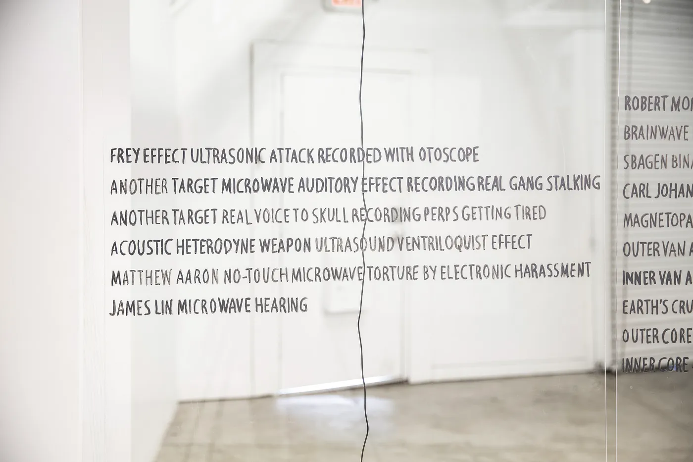 Firmament installation